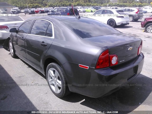 1G1ZB5E09CF351121 - 2012 CHEVROLET MALIBU LS GRAY photo 3