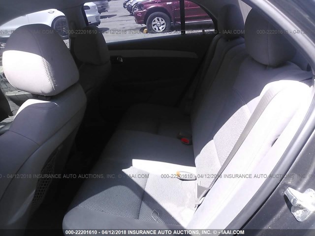 1G1ZB5E09CF351121 - 2012 CHEVROLET MALIBU LS GRAY photo 8
