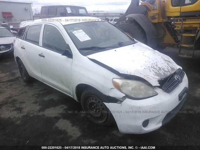 2T1KR32E06C593933 - 2006 TOYOTA COROLLA MATRIX XR WHITE photo 1