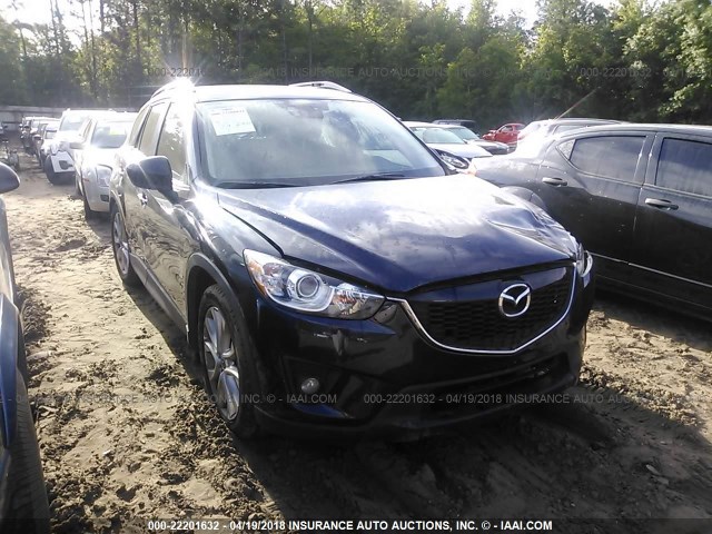 JM3KE2DY5E0423919 - 2014 MAZDA CX-5 GT Dark Blue photo 1