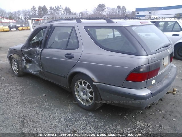 YS3ED58E813027527 - 2001 SAAB 9-5 GRAY photo 3