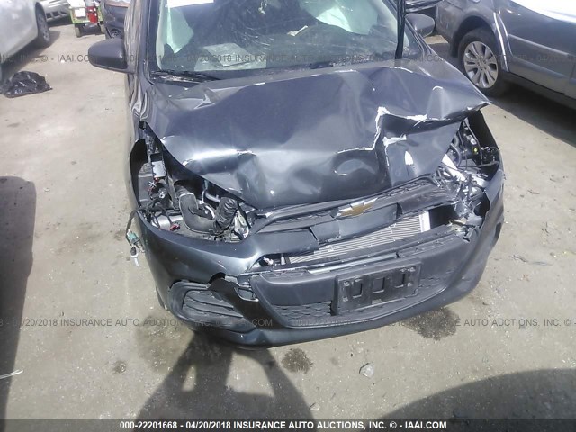 KL8CB6SA9HC820368 - 2017 CHEVROLET SPARK LS GRAY photo 6