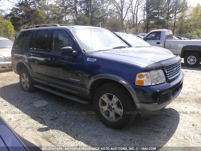 1FMZU73K84ZA66102 - 2004 FORD EXPLORER XLT/XLT SPORT/NBX BLUE photo 1