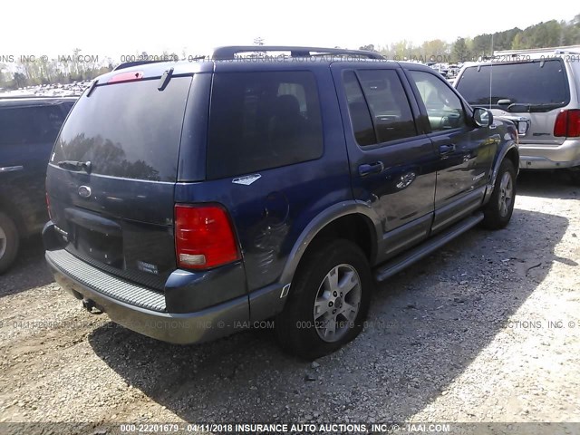 1FMZU73K84ZA66102 - 2004 FORD EXPLORER XLT/XLT SPORT/NBX BLUE photo 4