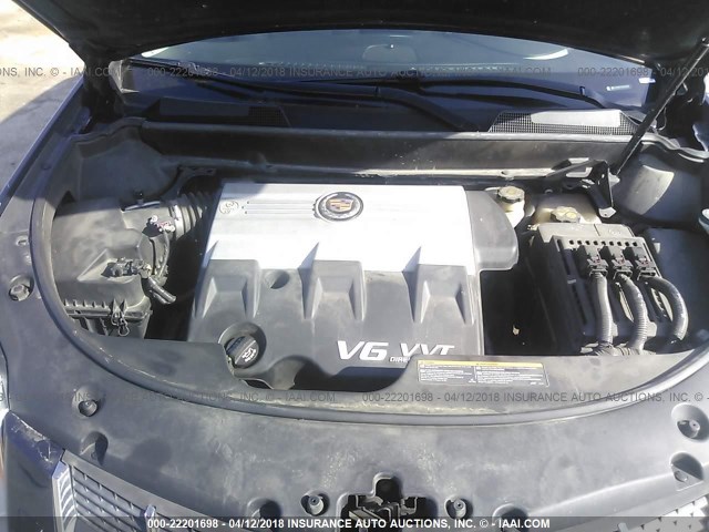 3GYFNBEY2AS646506 - 2010 CADILLAC SRX PERFORMANCE COLLECTION Көк фото 10