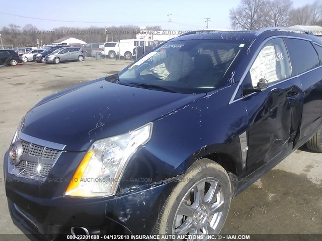 3GYFNBEY2AS646506 - 2010 CADILLAC SRX PERFORMANCE COLLECTION BLUE photo 6