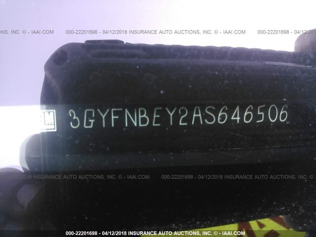 3GYFNBEY2AS646506 - 2010 CADILLAC SRX PERFORMANCE COLLECTION Көк фото 9