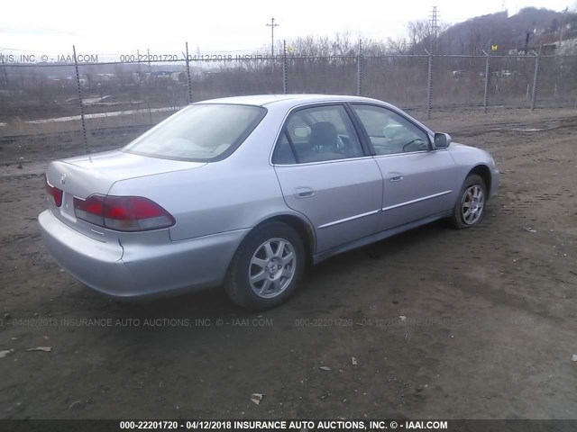 1HGCG66832A113710 - 2002 HONDA ACCORD EX/SE SILVER photo 4