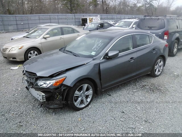 19VDE2E55DE000228 - 2013 ACURA ILX 24 PREMIUM GRAY photo 2