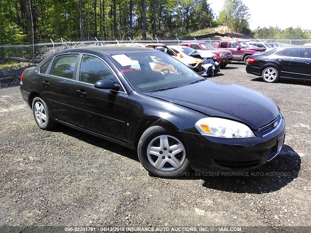 2G1WS58R979245733 - 2007 CHEVROLET IMPALA POLICE BLACK photo 1