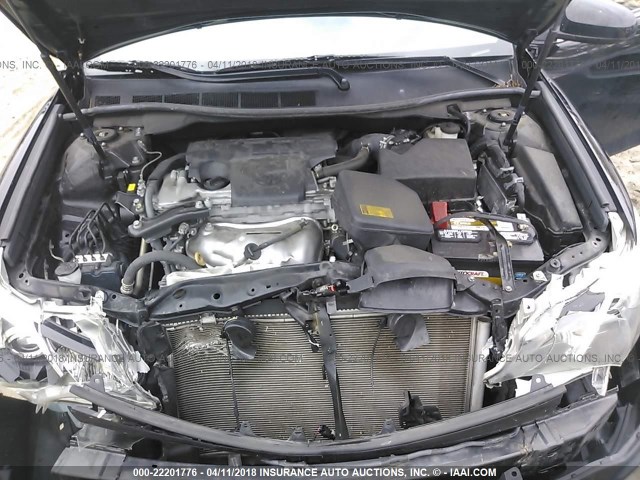4T1BF1FK0EU447249 - 2014 TOYOTA CAMRY L/SE/LE/XLE 黑色 照片 10