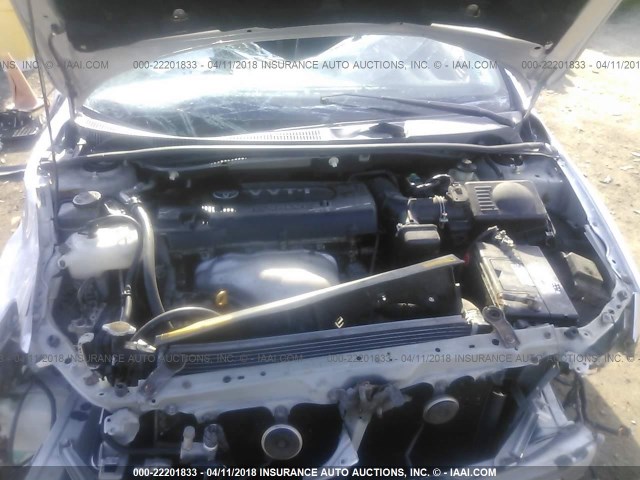 JTKDE177850011937 - 2005 TOYOTA SCION TC 银色 照片 10