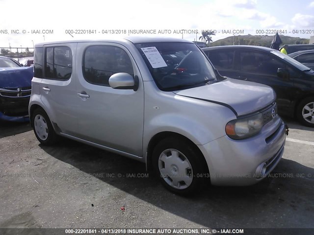 JN8AZ2KR7AT162519 - 2010 NISSAN CUBE S/SL/KROM SILVER photo 1