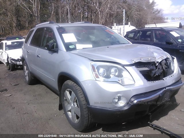 1GKLVMED7AJ172043 - 2010 GMC ACADIA SLT-1 SILVER photo 1