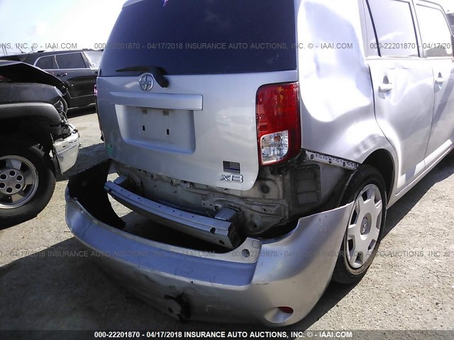 JTLZE4FE2CJ012205 - 2012 TOYOTA SCION XB Күміс фото 6