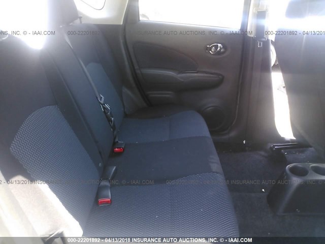 3N1CE2CP8GL365920 - 2016 NISSAN VERSA NOTE S/S PLUS/SV/SL/SR GRAY photo 8