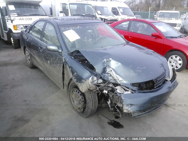 4T1BE32K13U759811 - 2003 TOYOTA CAMRY LE/XLE/SE მწვანე ფოტო 1