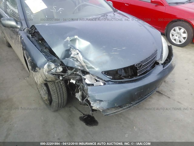 4T1BE32K13U759811 - 2003 TOYOTA CAMRY LE/XLE/SE GREEN photo 6