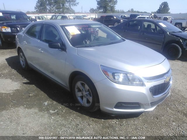 1G11B5SL0FF346695 - 2015 CHEVROLET MALIBU LS ვერცხლისფერი ფოტო 1