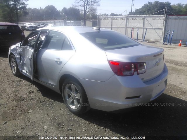 1G11B5SL0FF346695 - 2015 CHEVROLET MALIBU LS ვერცხლისფერი ფოტო 3