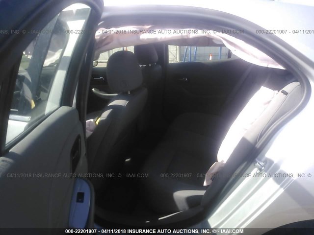 1G11B5SL0FF346695 - 2015 CHEVROLET MALIBU LS ვერცხლისფერი ფოტო 8