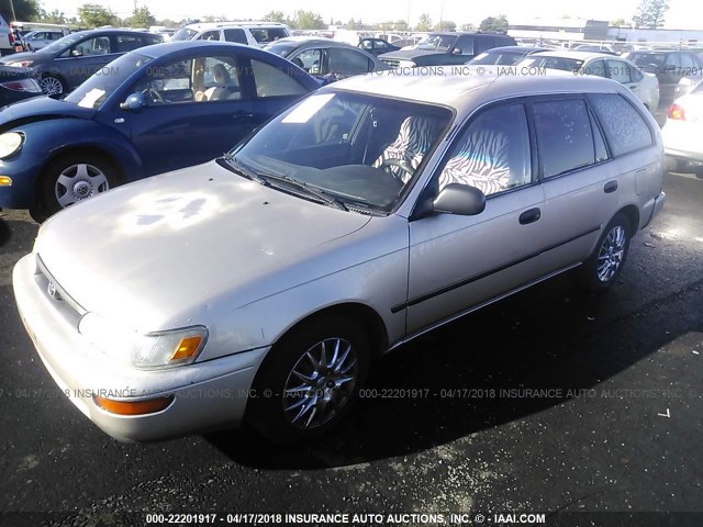 JT2AE09V1R0063442 - 1994 TOYOTA COROLLA DX TAN photo 2