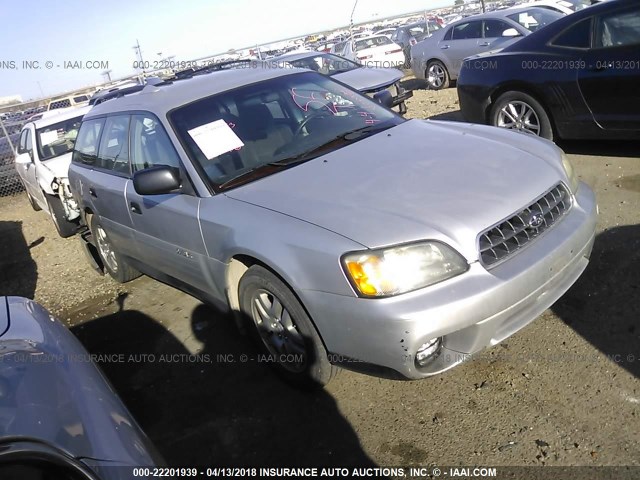 4S3BH675647625229 - 2004 SUBARU LEGACY OUTBACK AWP 银色 照片 1