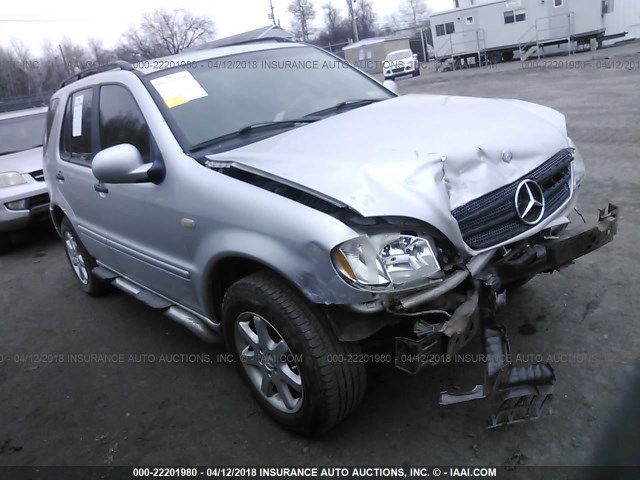 4JGAB72E7YA149832 - 2000 MERCEDES-BENZ ML 430 灰色 照片 1