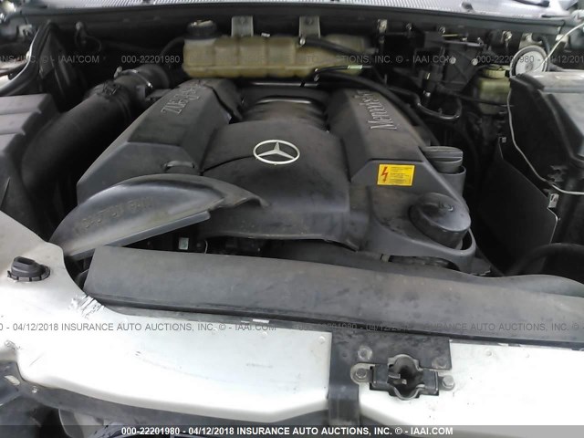 4JGAB72E7YA149832 - 2000 MERCEDES-BENZ ML 430 灰色 照片 10