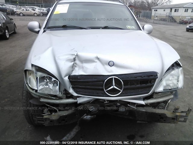 4JGAB72E7YA149832 - 2000 MERCEDES-BENZ ML 430 灰色 照片 6