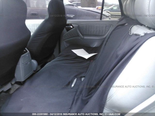 4JGAB72E7YA149832 - 2000 MERCEDES-BENZ ML 430 灰色 照片 8