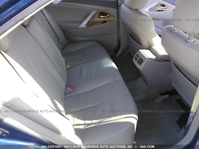 JTNBE46K773110168 - 2007 TOYOTA CAMRY NEW GENERATION CE/LE/XLE/SE BLUE photo 8