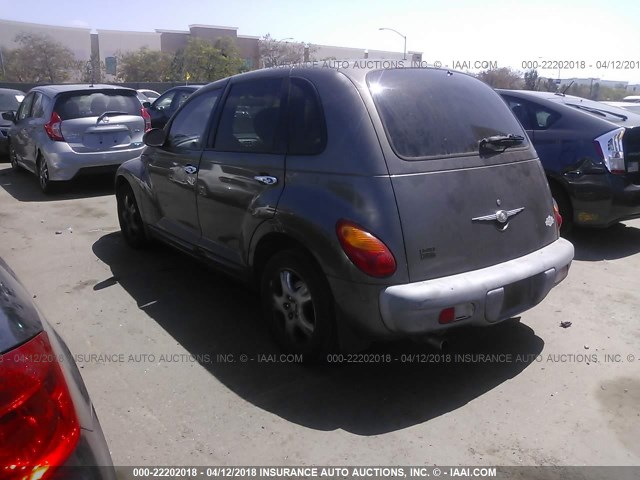 3C8FY4BB61T648390 - 2001 CHRYSLER PT CRUISER BROWN photo 3