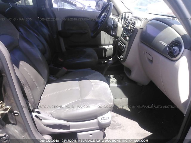 3C8FY4BB61T648390 - 2001 CHRYSLER PT CRUISER BROWN photo 5