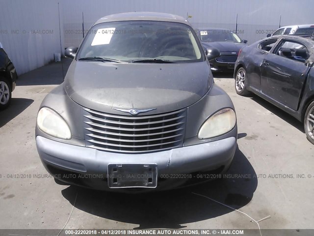 3C8FY4BB61T648390 - 2001 CHRYSLER PT CRUISER BROWN photo 6