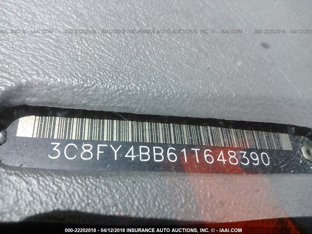 3C8FY4BB61T648390 - 2001 CHRYSLER PT CRUISER BROWN photo 9