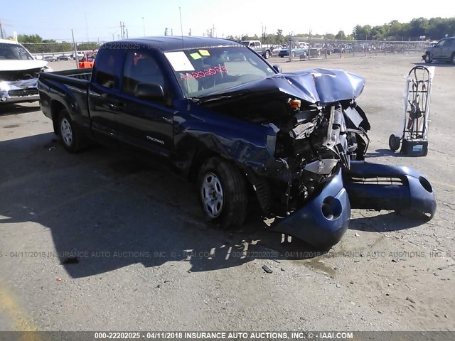5TETX22NX8Z553649 - 2008 TOYOTA TACOMA ACCESS CAB Көк фото 1