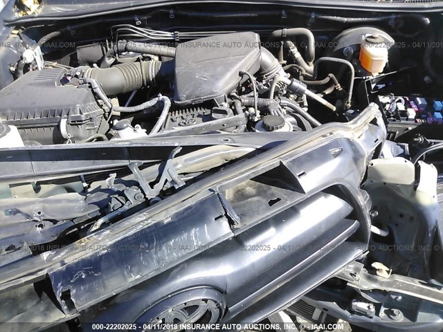 5TETX22NX8Z553649 - 2008 TOYOTA TACOMA ACCESS CAB Көк фото 10