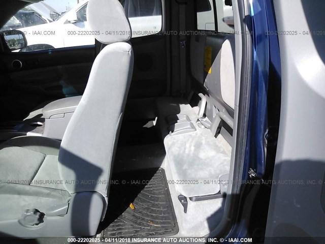 5TETX22NX8Z553649 - 2008 TOYOTA TACOMA ACCESS CAB Көк фото 8
