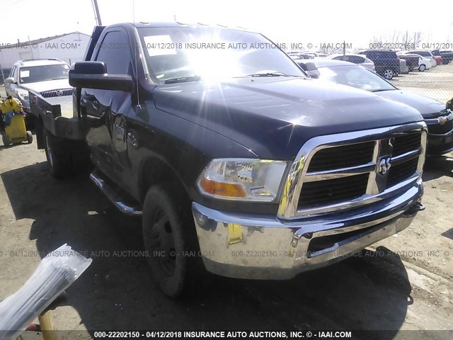 3C7WDTAL1CG166099 - 2012 DODGE RAM 3500 ST/SLT BLACK photo 1