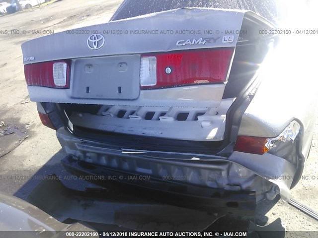 JT2BG22K310565237 - 2001 TOYOTA CAMRY CE/LE/XLE GOLD photo 6