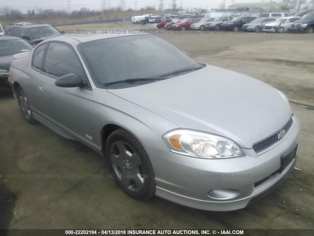2G1WL15C979406734 - 2007 CHEVROLET MONTE CARLO SS ვერცხლისფერი ფოტო 1