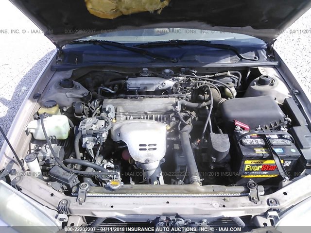 JT2BG22K6W0224633 - 1998 TOYOTA CAMRY CE/LE/XLE 金色 照片 10