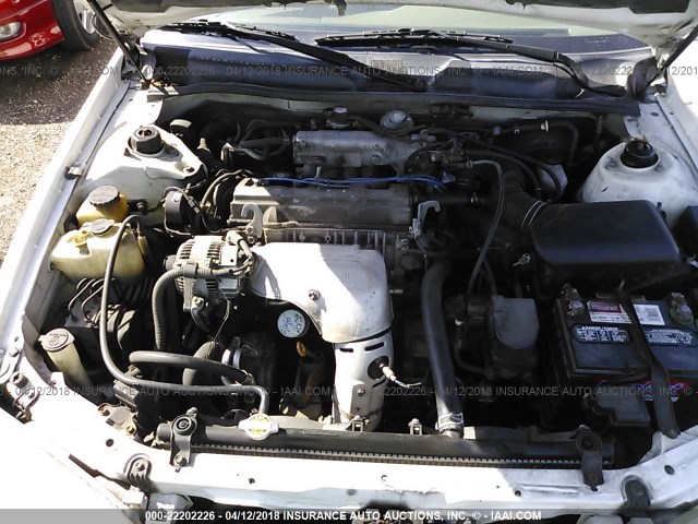 4T1BG22K91U763204 - 2001 TOYOTA CAMRY CE/LE/XLE 白色 照片 10