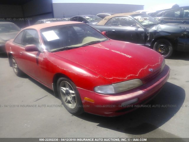 JN1AS44D6SW024504 - 1995 NISSAN 240SX SE RED photo 1