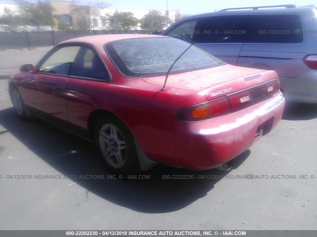 JN1AS44D6SW024504 - 1995 NISSAN 240SX SE RED photo 3