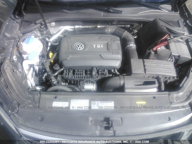 1VWDT7A36HC043338 - 2017 VOLKSWAGEN PASSAT R-LINE Boz foto 10