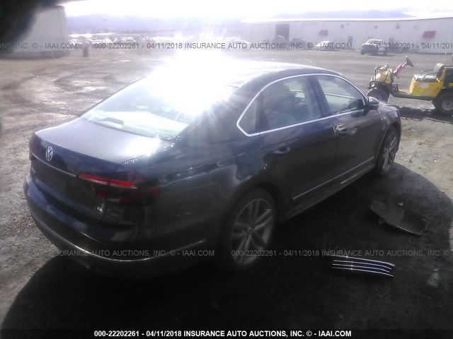 1VWDT7A36HC043338 - 2017 VOLKSWAGEN PASSAT R-LINE Boz foto 4
