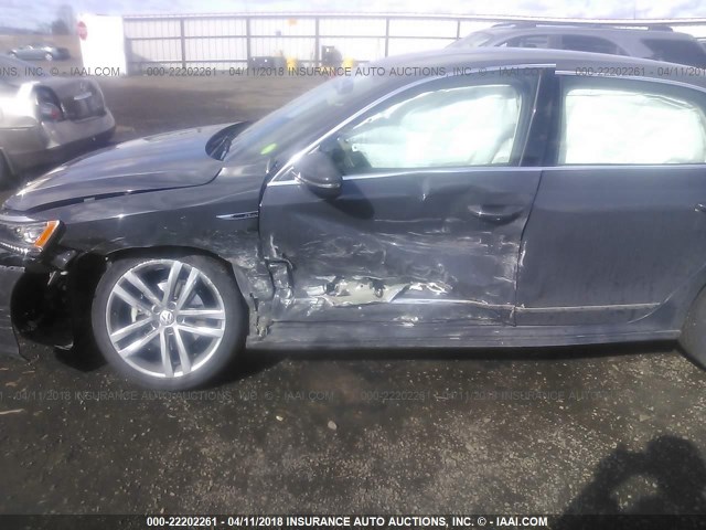 1VWDT7A36HC043338 - 2017 VOLKSWAGEN PASSAT R-LINE Boz foto 6