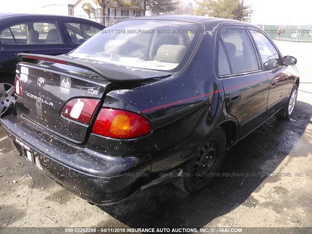 2T1BR12E8XC156297 - 1999 TOYOTA COROLLA VE/CE/LE BLACK photo 4